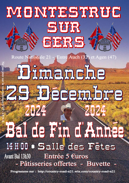 Affiche bal 29 decembre 24