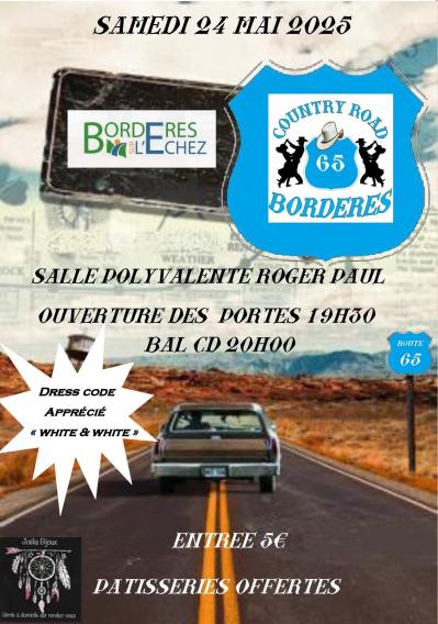 Affiche bal borderes
